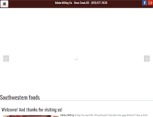Tablet Screenshot of anasazibeans.com